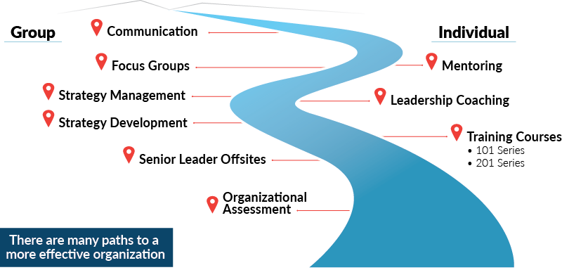 There are many paths to a more effective organization
